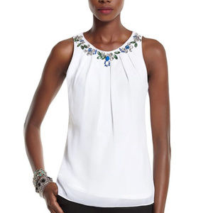 White House Black Market Jeweled Tank